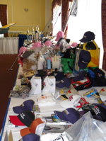 One of the prize tables